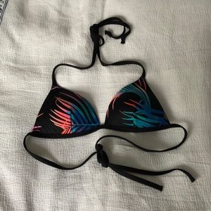 Hawaiian Floral Victoria’s Secret Pink Bikini Top